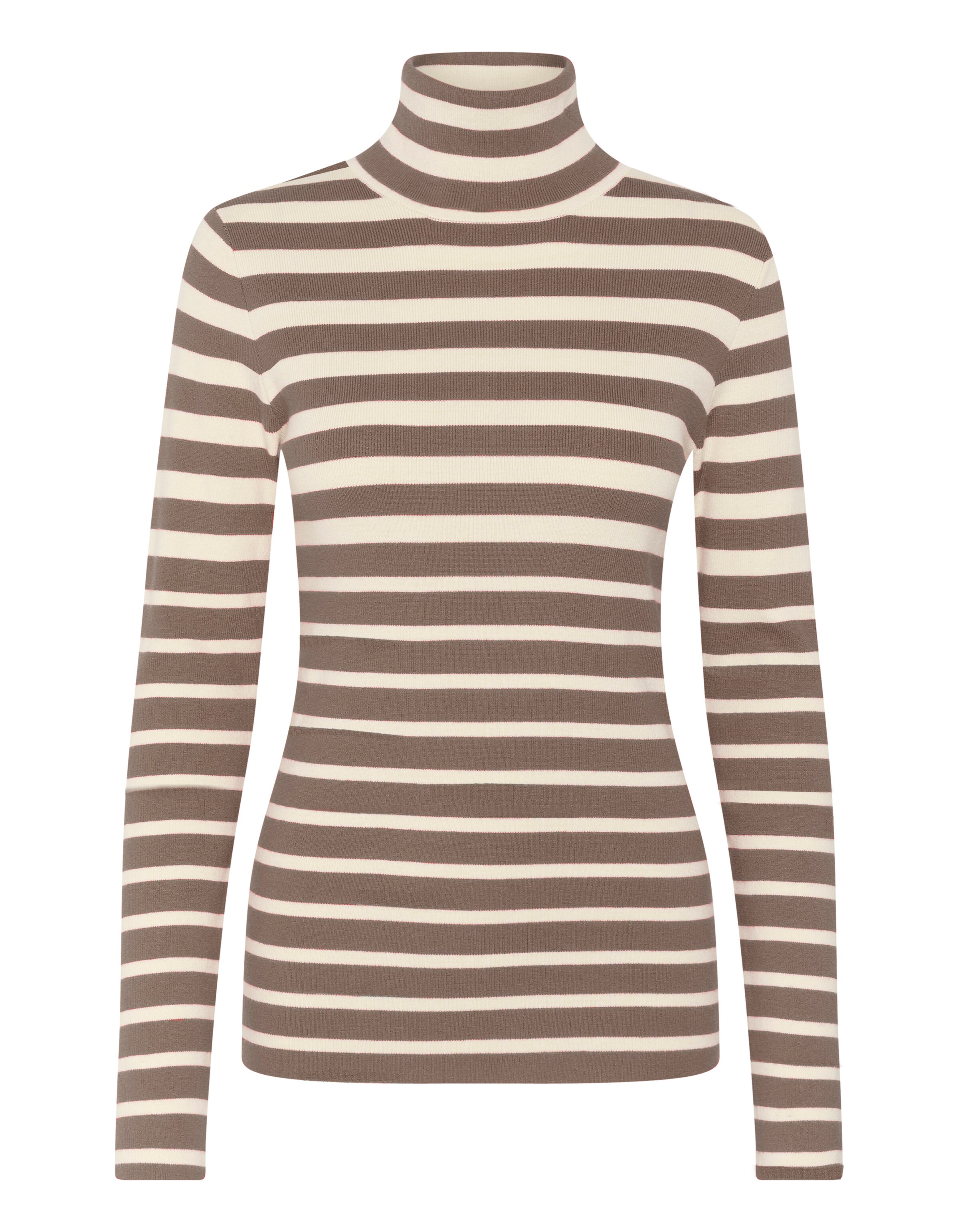 Pull-over 'Spina' SOAKED IN LUXURY en marron : devant