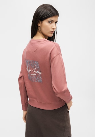 Pepe Jeans Μπλούζα φούτερ 'BANDANA' σε ροζ: πίσω