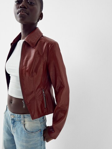 Bershka Between-season jacket in Red