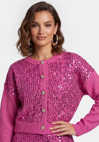 faina - Cárdigan en rosa