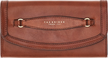 The Bridge Clutch 'Bettina' in Bruin: voorkant