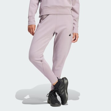 ADIDAS SPORTSWEAR Zúžený Sportovní kalhoty 'Z.N.E.' – fialová: přední strana