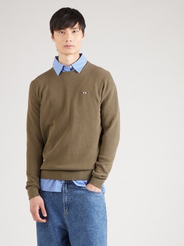 FQ1924 - Jersey 'Kyle' en verde: frente