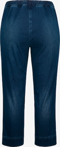 Coupe slim Pantalon Ulla Popken en bleu