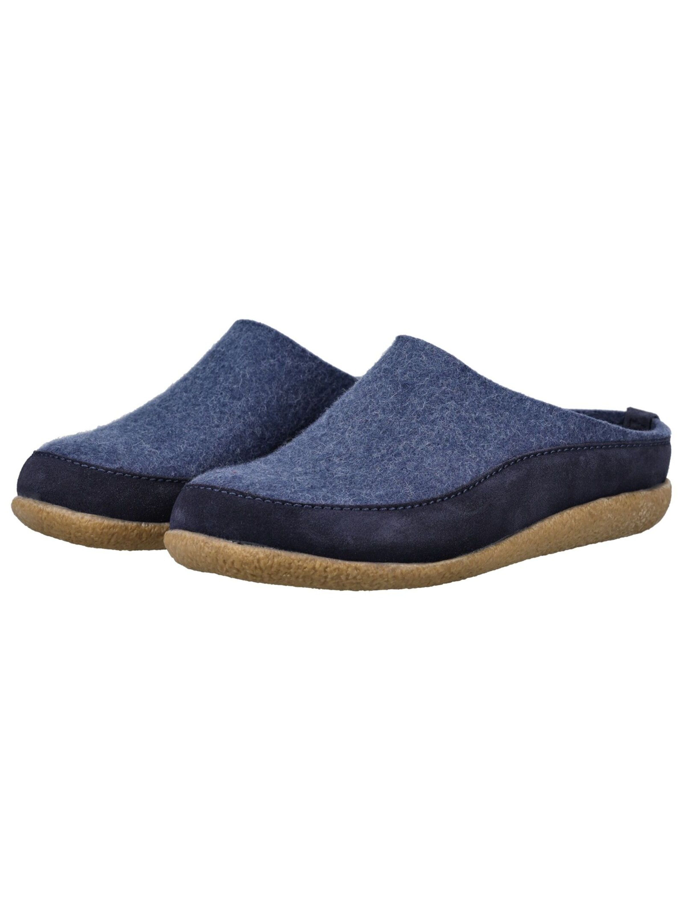 HAFLINGER Slipper in Blue