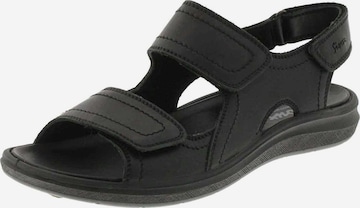 SIOUX Sandals in Black: front