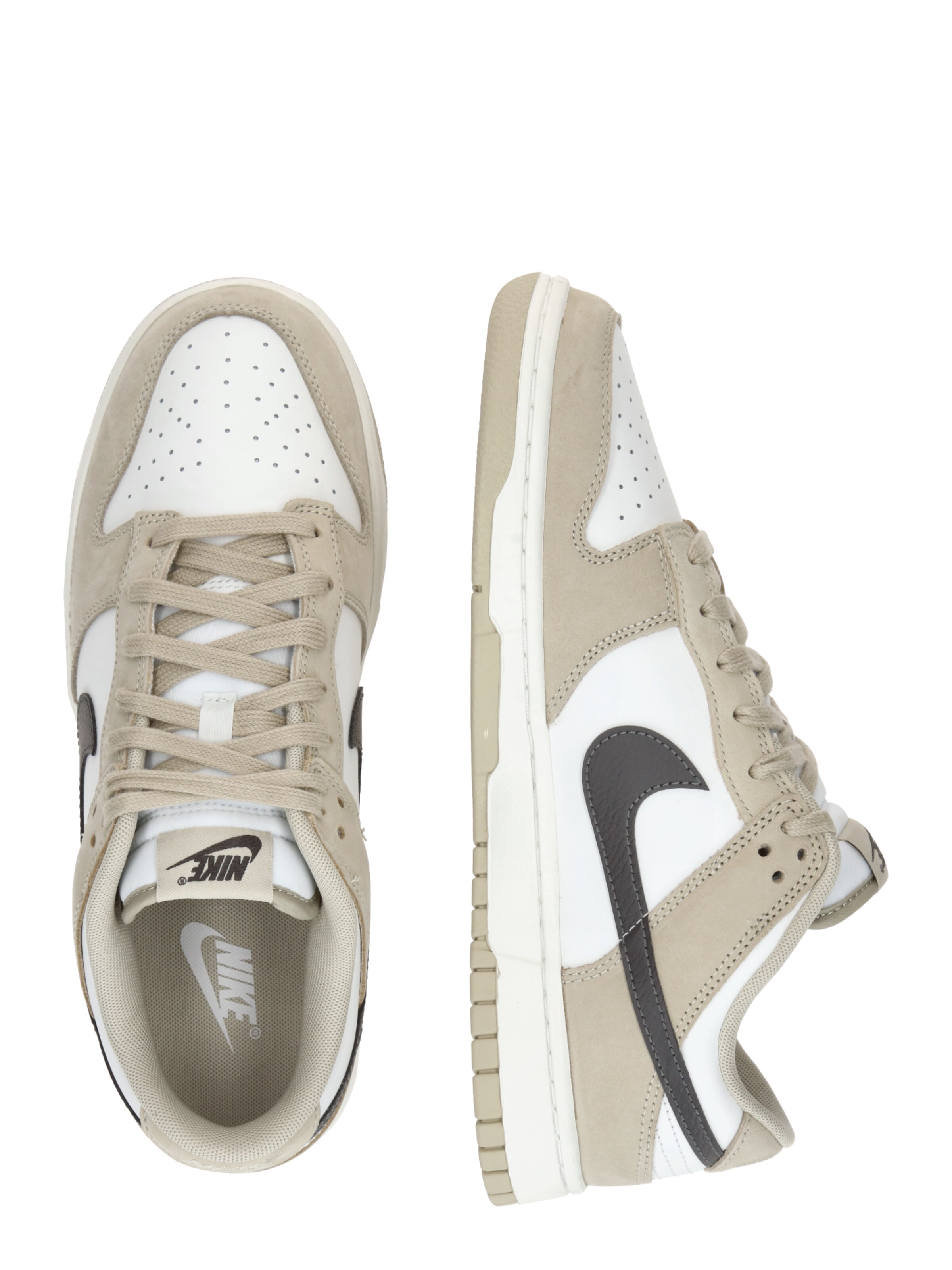 Nike Sportswear Ниски маратонки 'DUNK' в бежово