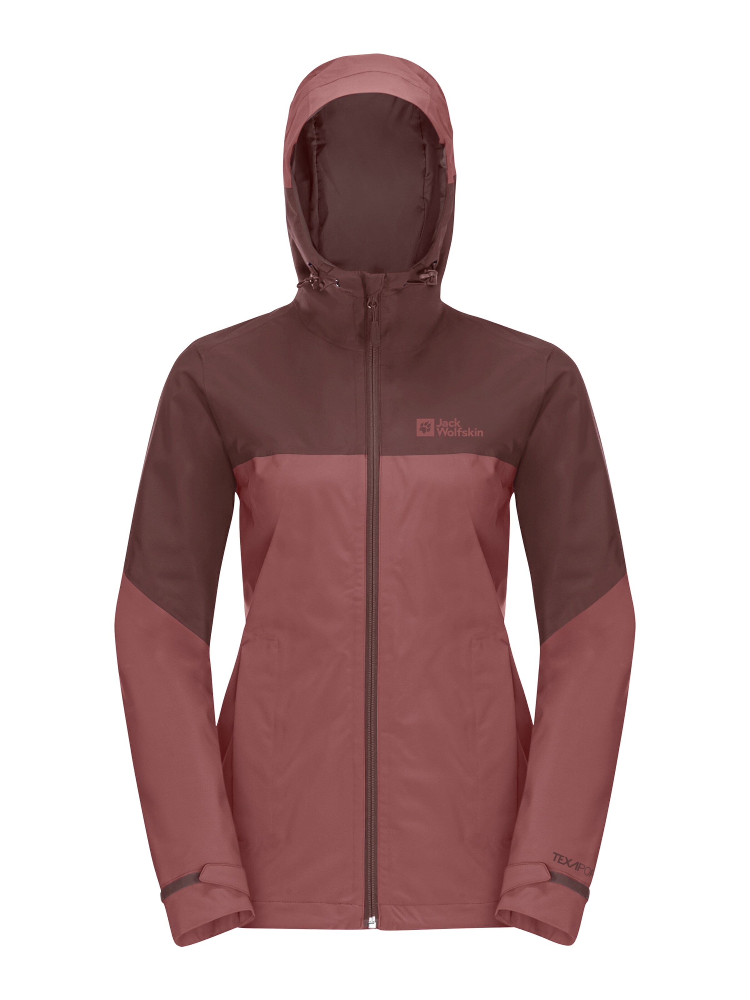 JACK WOLFSKIN Kültéri kabátok 'Weiltal 2L' - piros