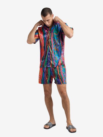 Carlo Colucci Comfort fit Overhemd ' DeManincor ' in Gemengde kleuren