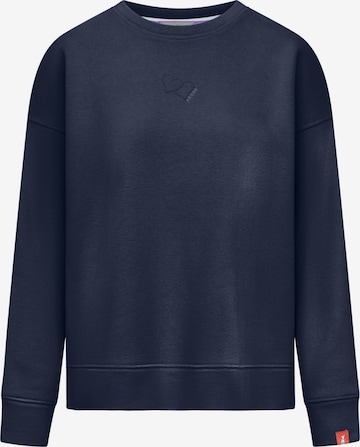 Frieda & Freddies NY Sweatshirt in Blue: front
