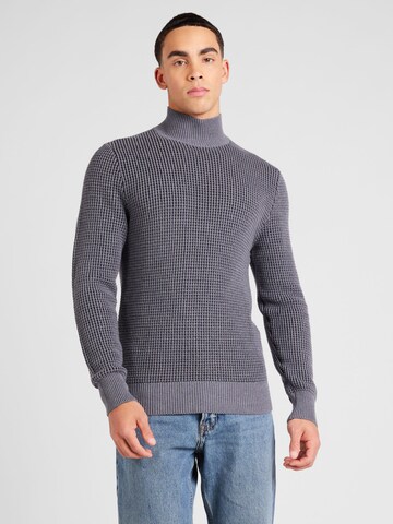 BOSS Sweater 'Maurelio' in Grey: front