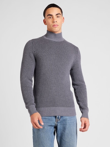 Pull-over 'Maurelio' BOSS Black en gris : devant