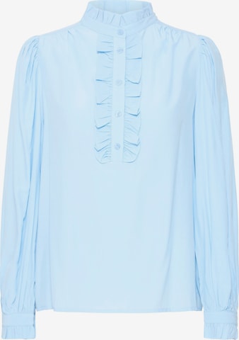 b.young Blouse 'Fenja' in Blue: front