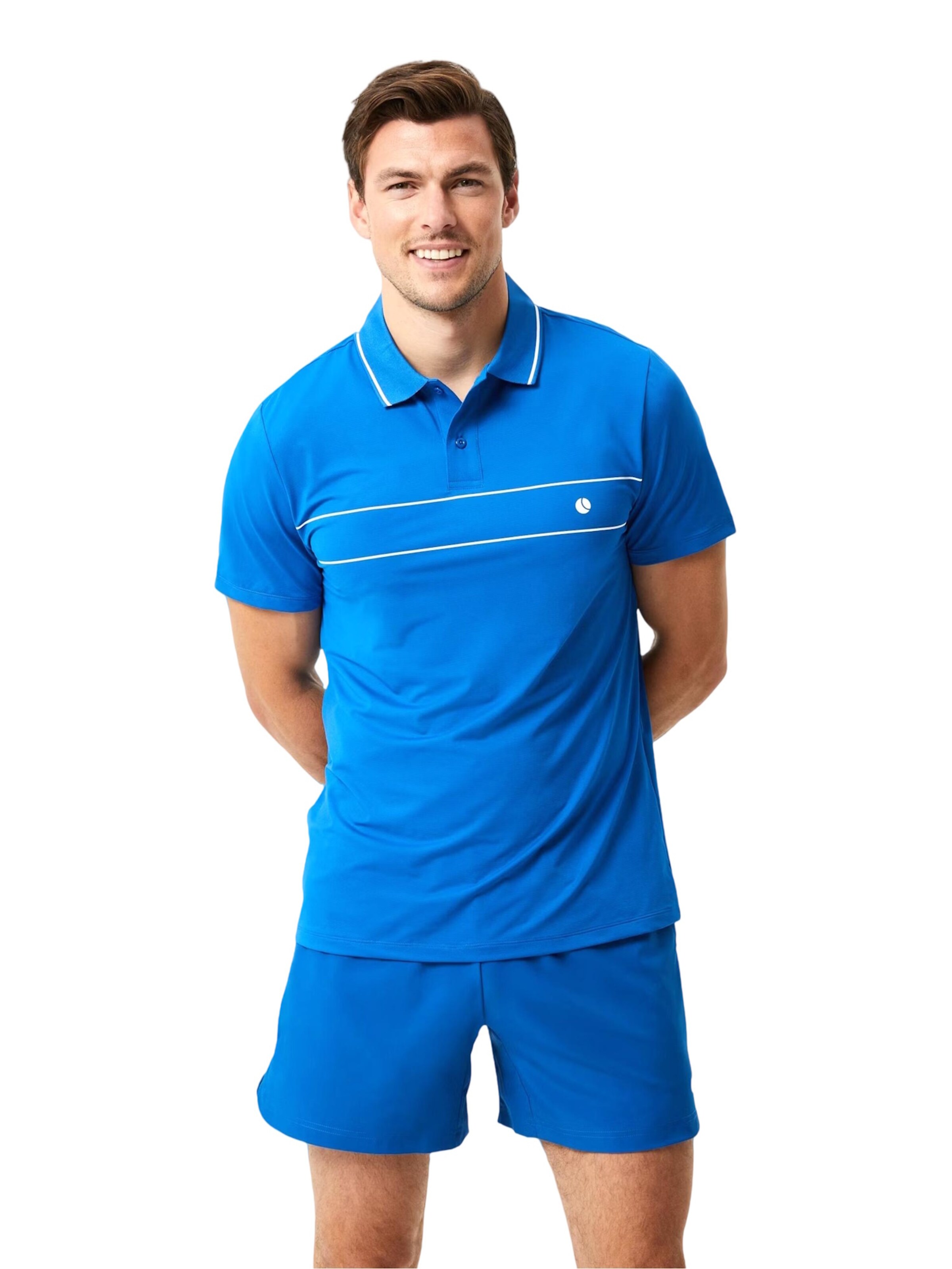 BJÖRN BORG Shirt in Blue: front