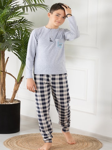 LOREZA Nachtkledij 'Elian' in Grijs