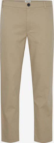 Regular Pantalon 'Filip' !Solid en marron : devant