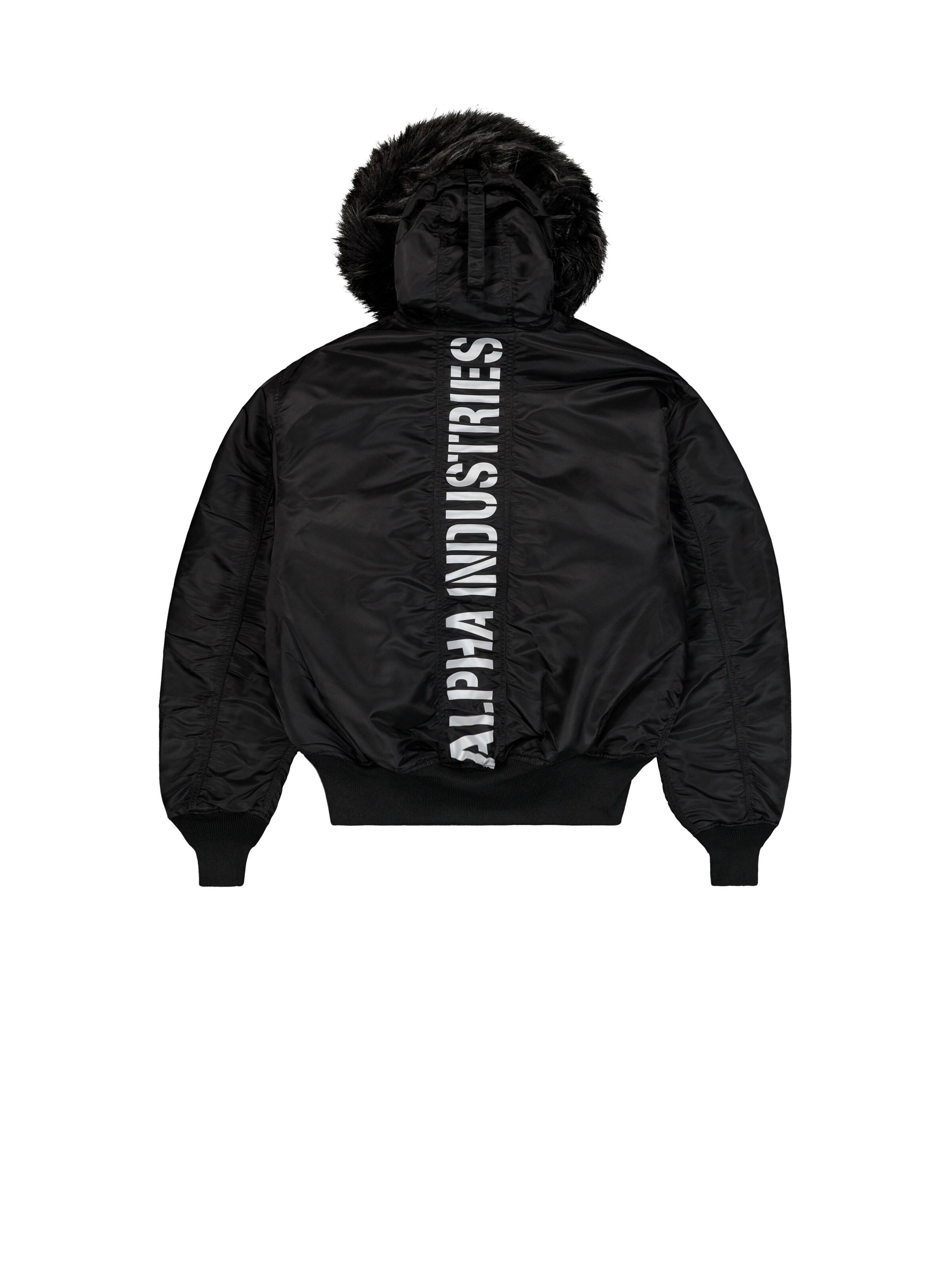 ALPHA INDUSTRIES Overgangsjakke '45P' i sort