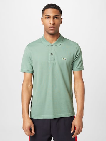 LACOSTE Slim fit Shirt in Groen: voorkant