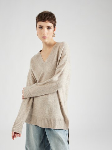 s.Oliver Trui in Beige: voorkant