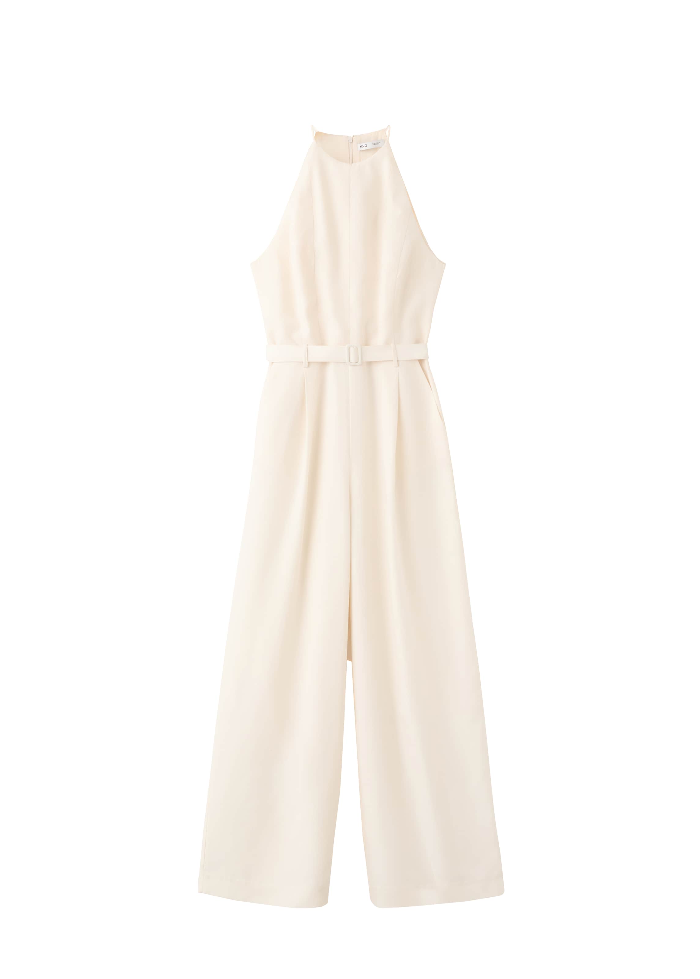 Combinaison 'ROOF' MANGO en beige : devant