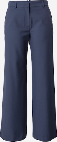 WEEKDAY Wide leg Broek in Blauw: voorkant