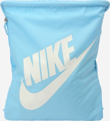 Nike Sportswear Gymtas 'Heritage' in Blauw: voorkant