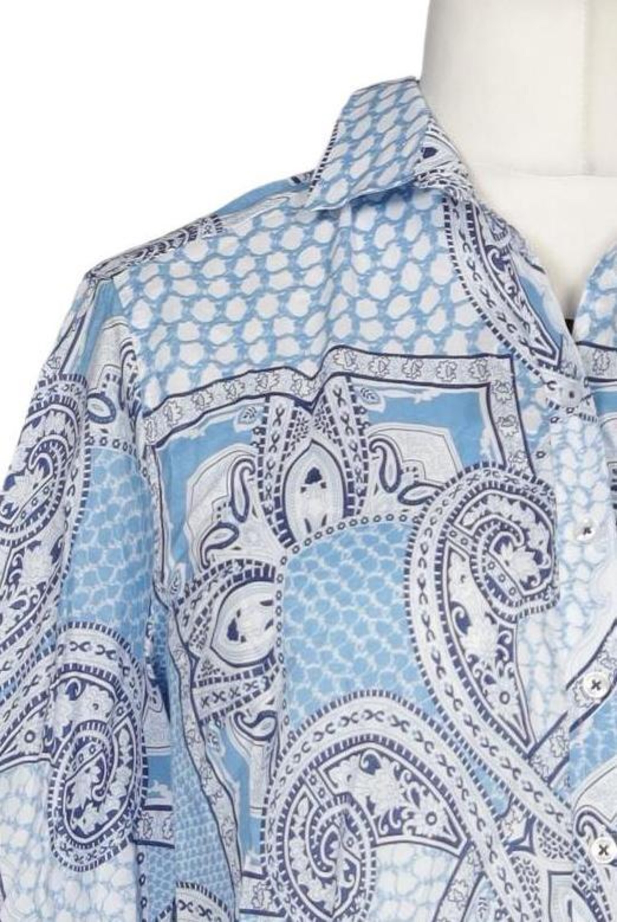 ETERNA Blouse & Tunic in XL in Blue