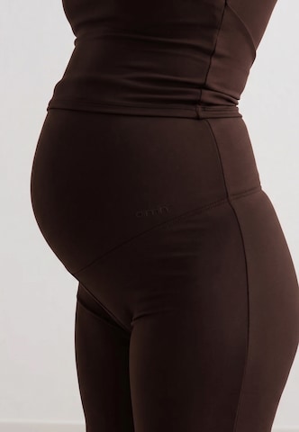 Wide Leg Pantalon Aim'n en marron