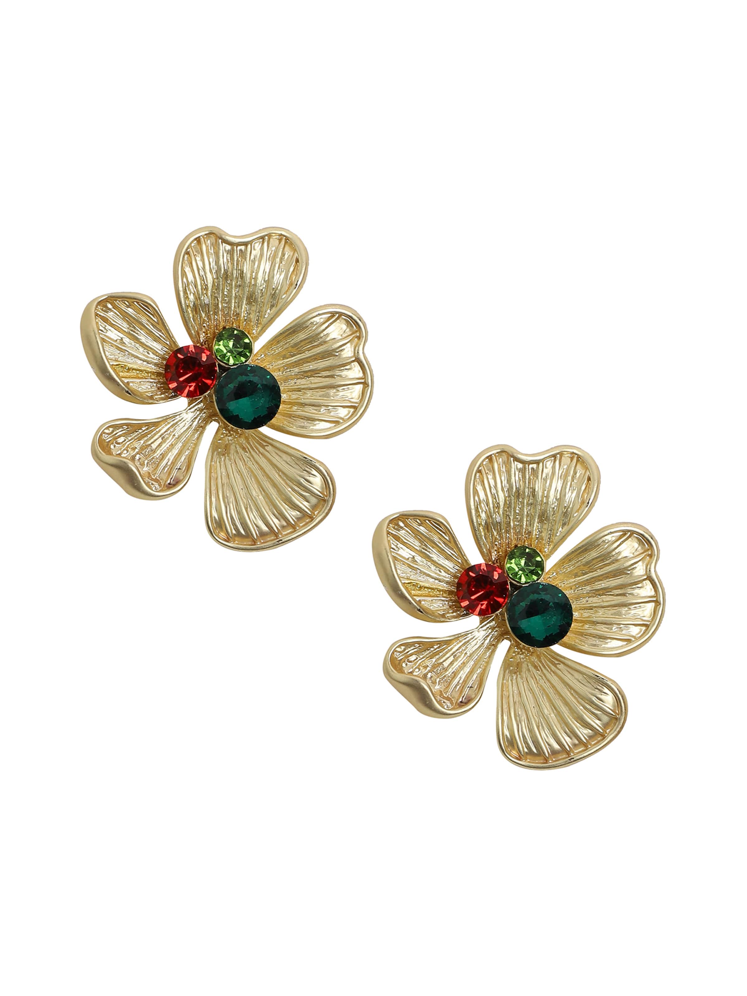 SOHI Øreringe 'Pitika' i guld: forside