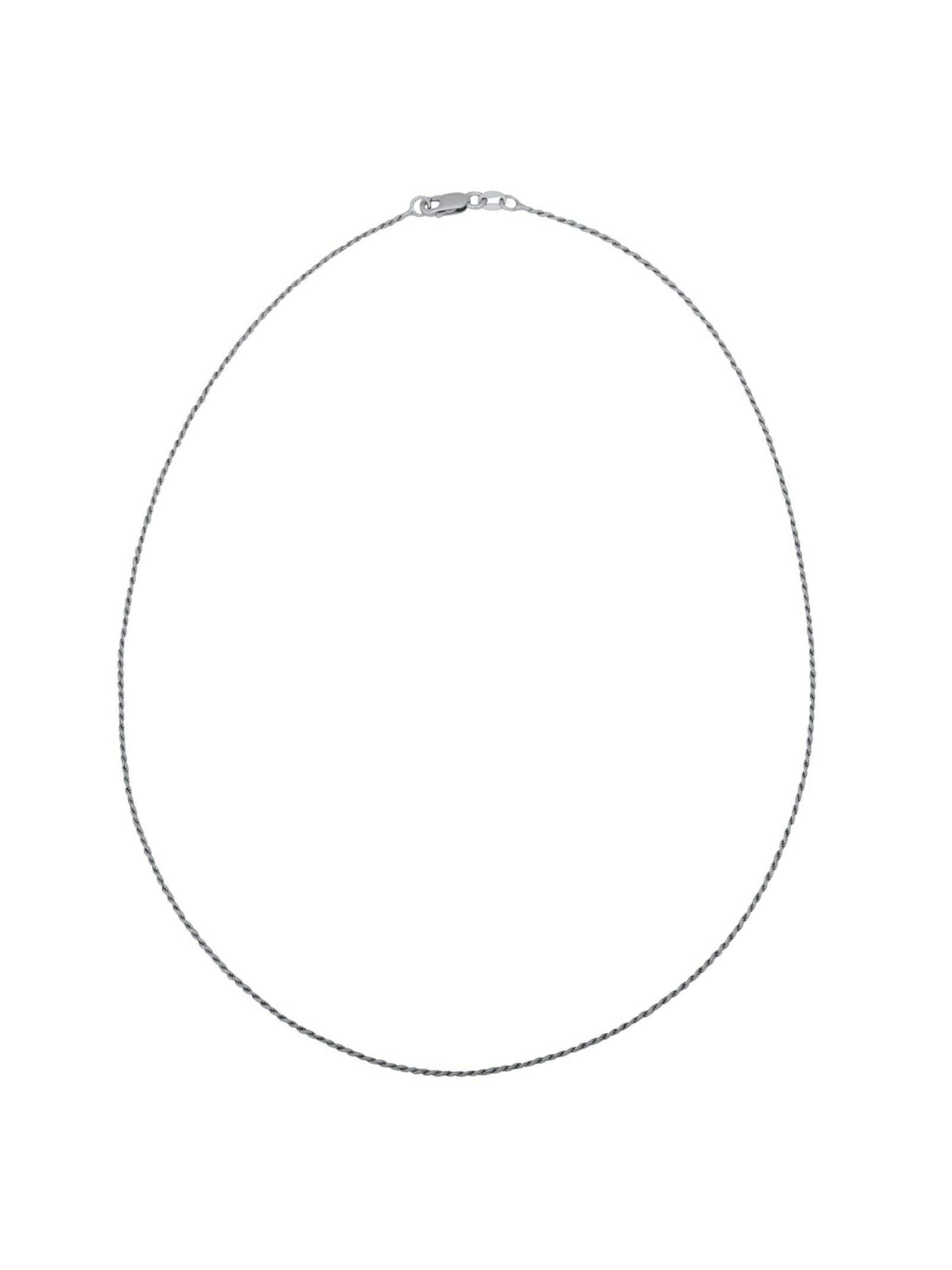 Tony Fein Necklace 'Kordel Rhod' in Silver