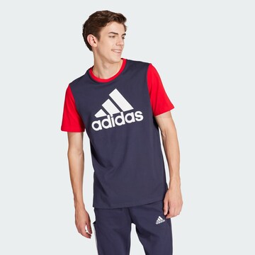 T-Shirt fonctionnel 'Essentials' ADIDAS SPORTSWEAR en bleu : devant