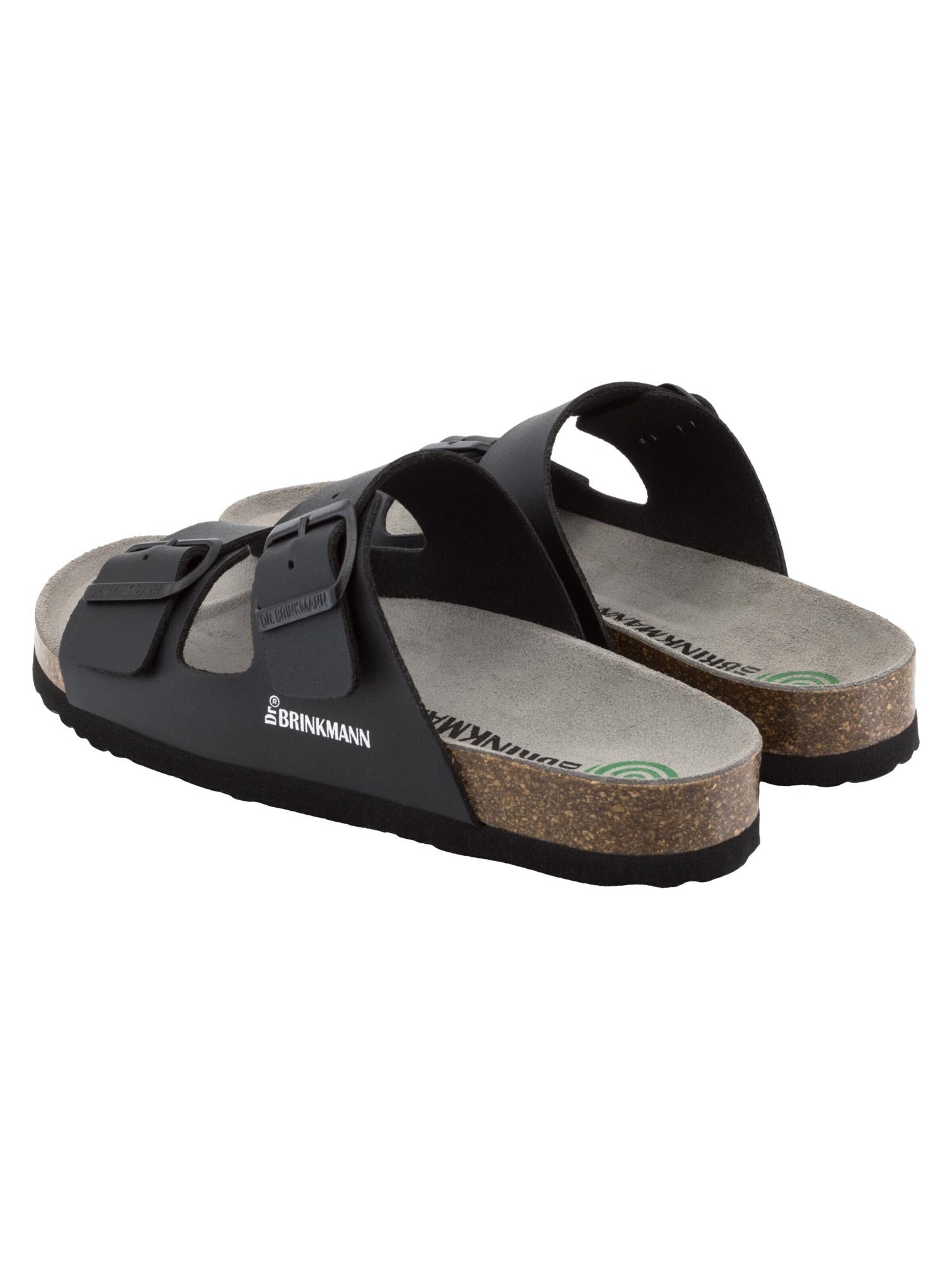 DR. BRINKMANN Pantolette 'Bonillo'‌‌‌‌‌‌‌ in Schwarz
