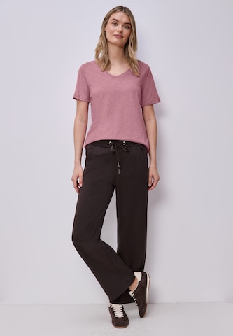 STREET ONE Shirt in Brown: front