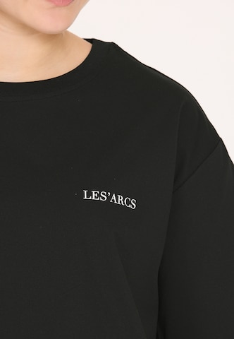 Les'Arcs Shirt 'Jerety' in Black