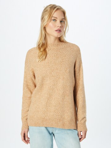 UNITED COLORS OF BENETTON Sweater in Beige: front