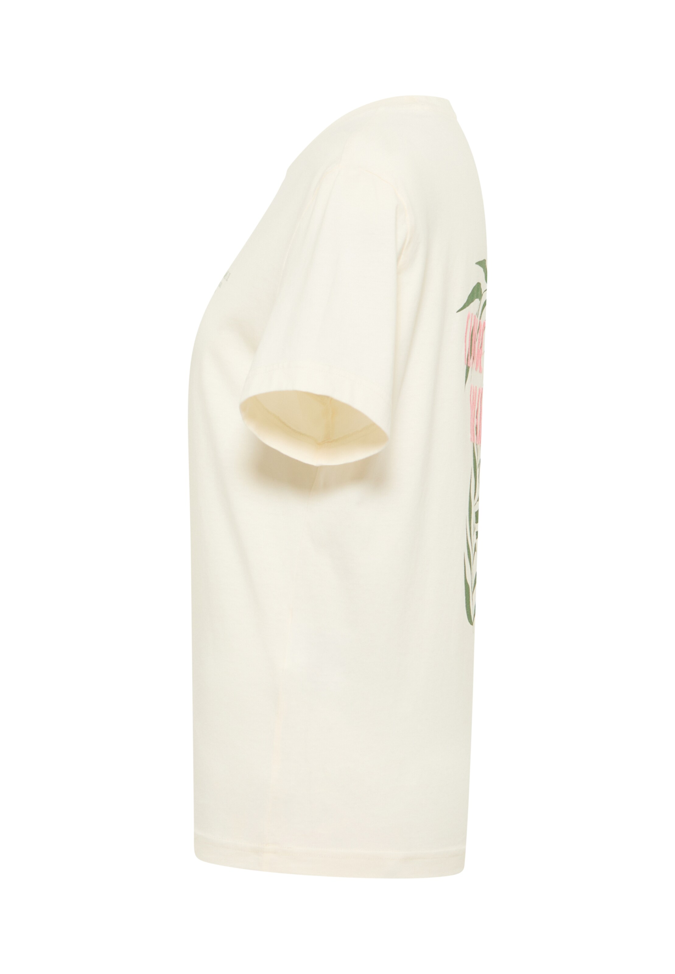 MUSTANG Tričko 'Floris' - Biela