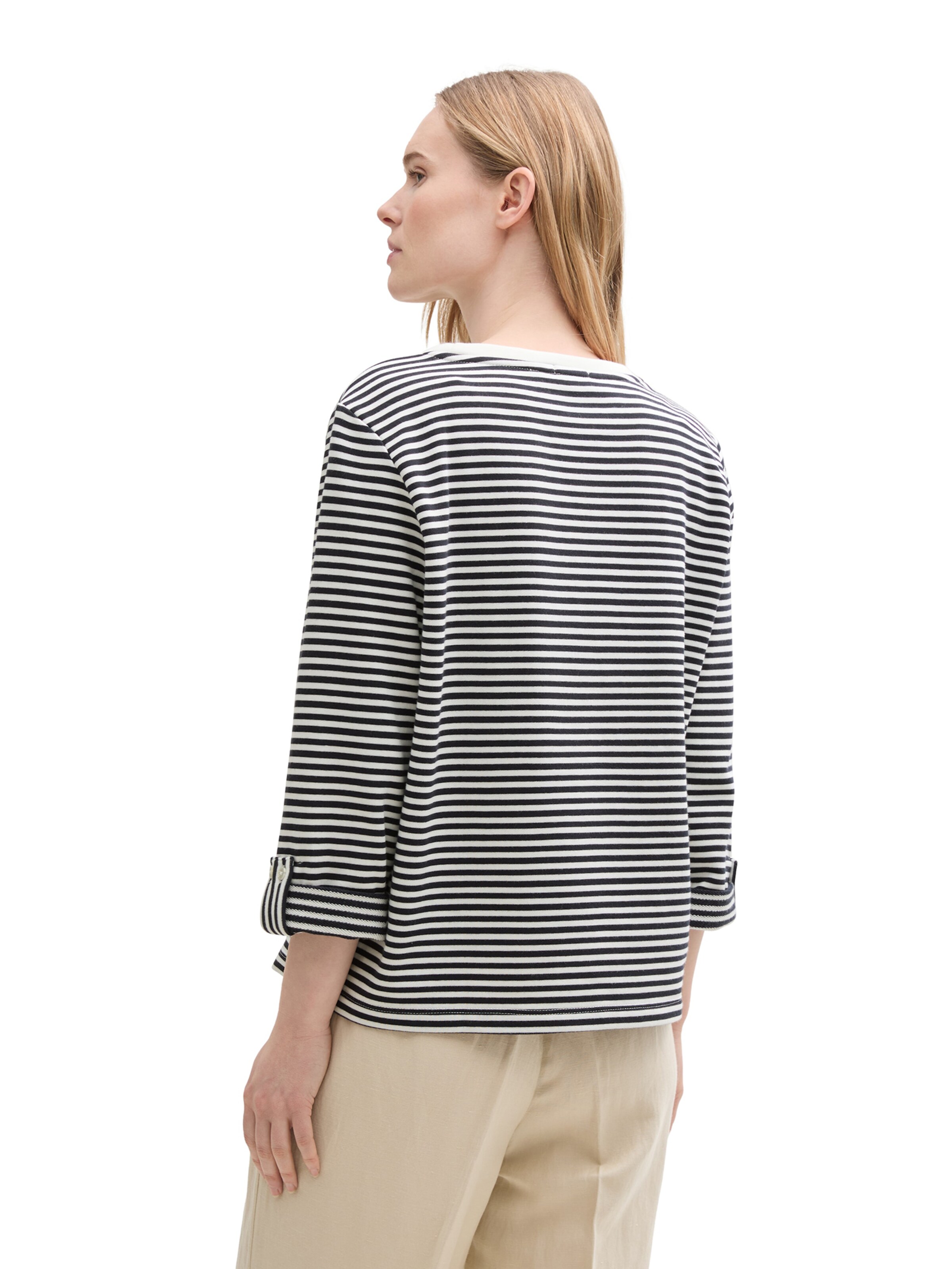 TOM TAILOR Sweatshirt in Blau