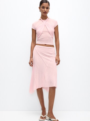 T-shirt Pull&Bear en rose