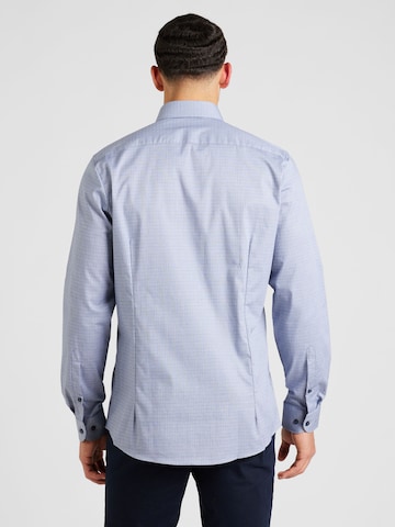 OLYMP Regular fit Button Up Shirt 'LEVEL 5' in Blue