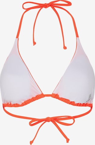 Bogner Fire + Ice Triangle Bikini Top 'Gabi' in Orange