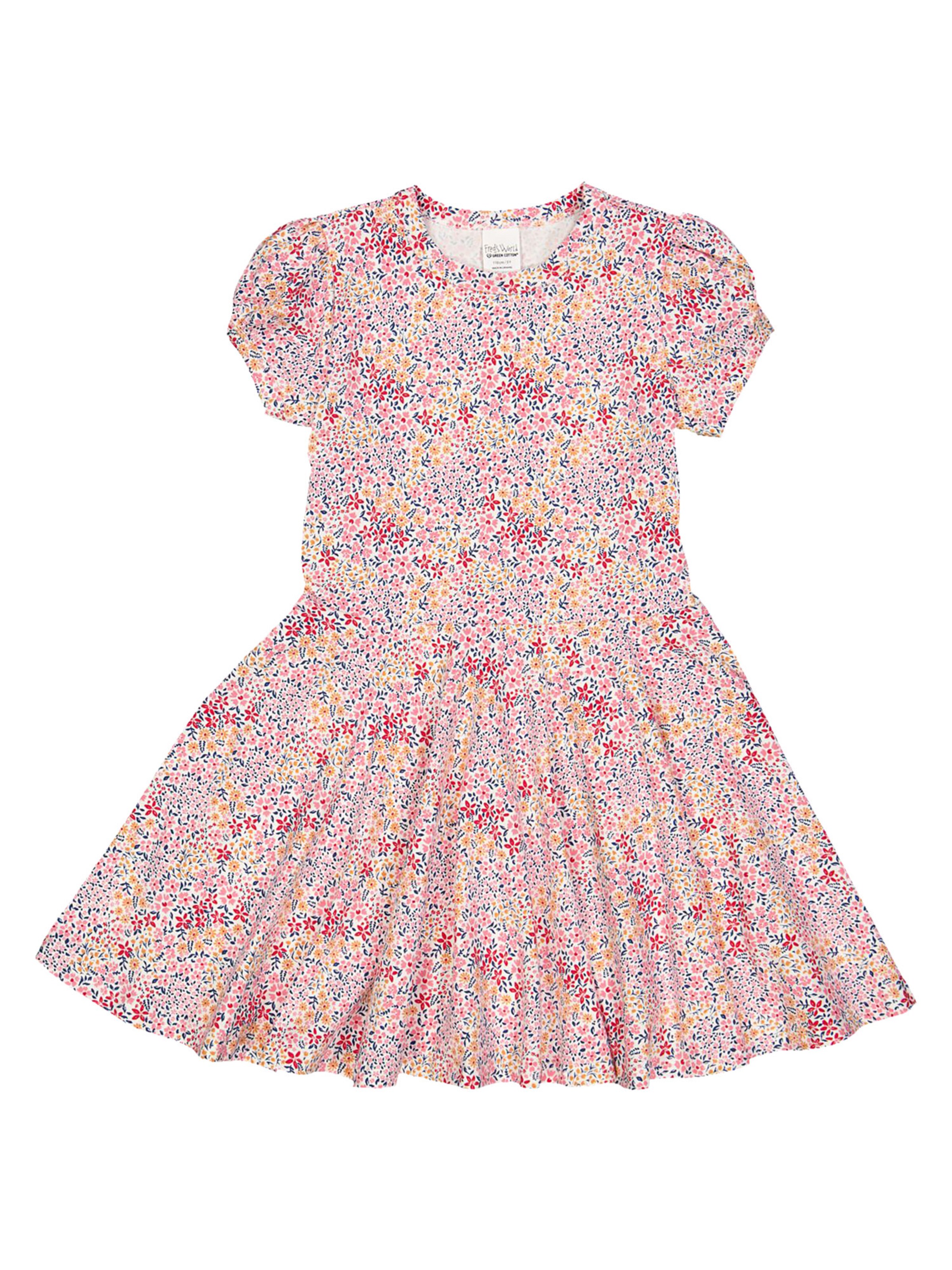 Robe Fred's World by GREEN COTTON en rose : devant