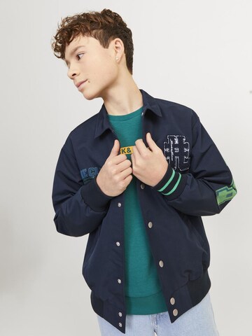 Veste mi-saison Jack & Jones Junior en bleu