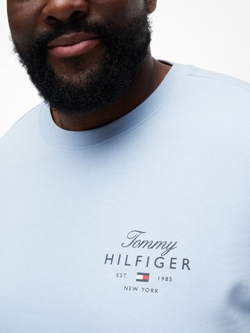 Bluză de molton de la Tommy Hilfiger Big & Tall pe albastru