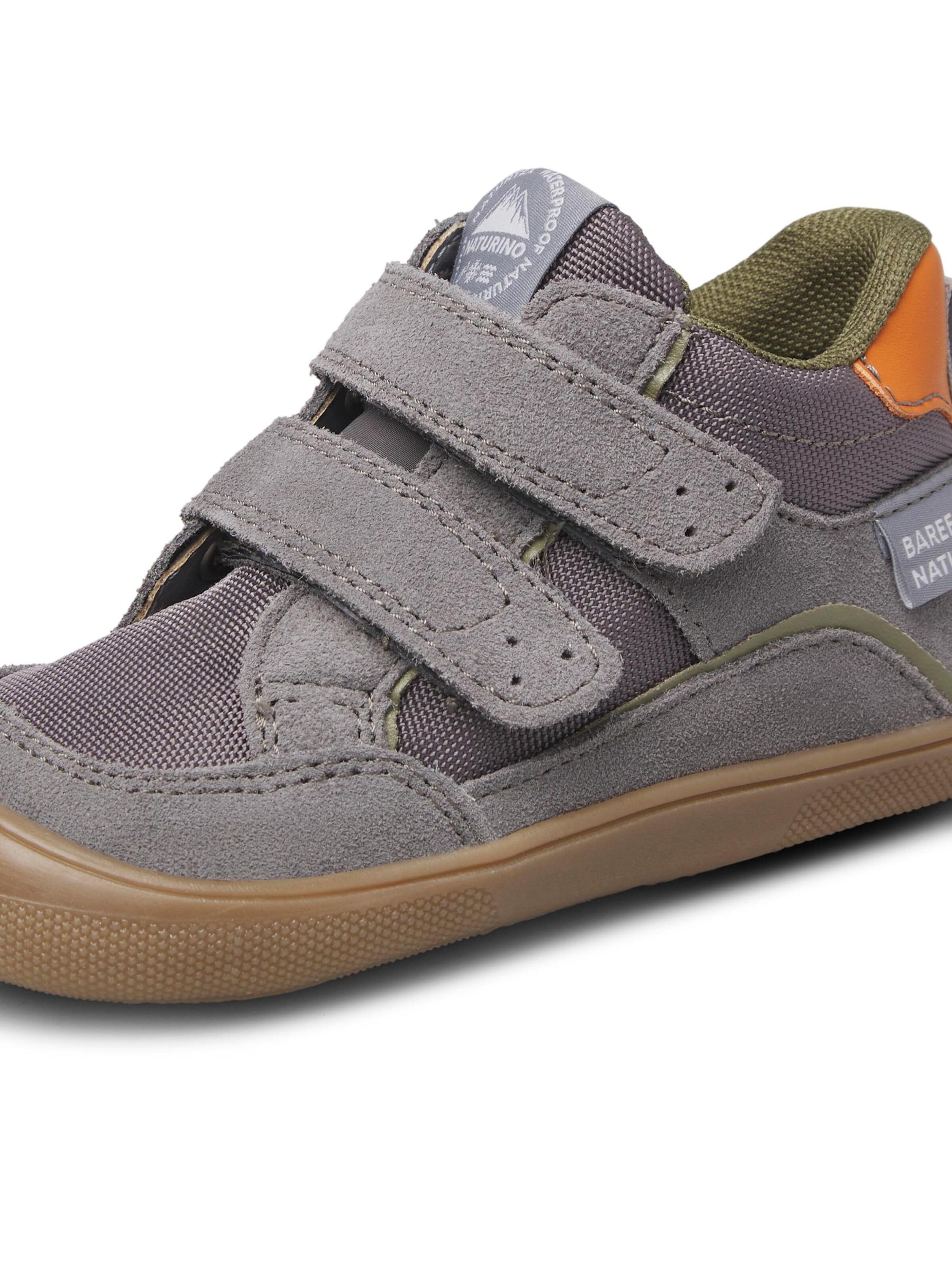 NATURINO Boot 'BAREFOOT KESY HIGH WP.' in Grey