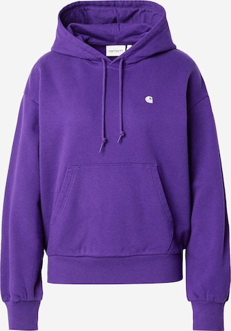 Sweat-shirt 'Casey' Carhartt WIP en violet : devant