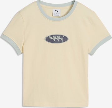 PUMA Funktionsshirt 'FUTURE.PUMA.ARCHIVE' in Gelb: Vorderseite