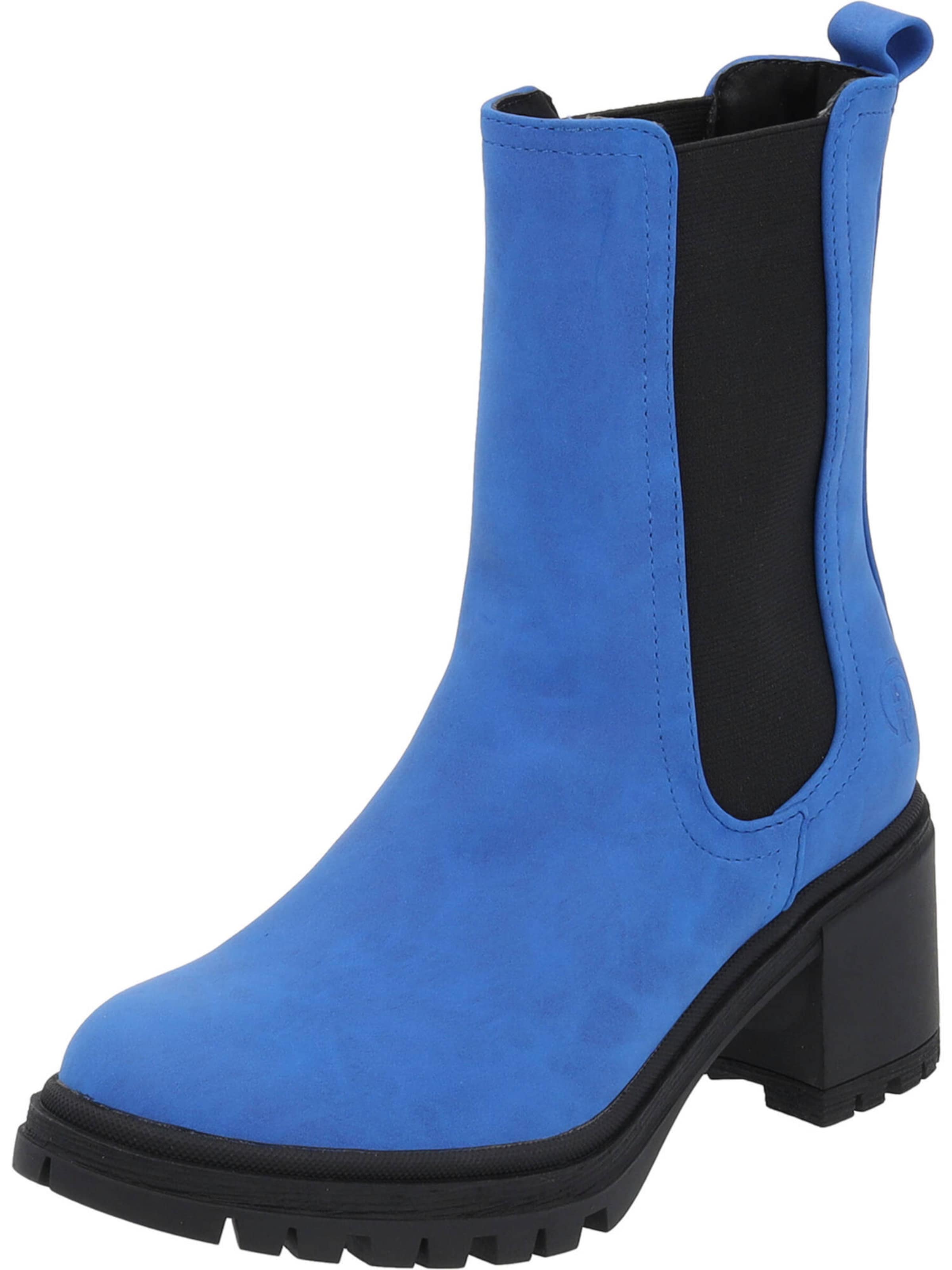 Chelsea Boots 'Thasos 018-1401' Palado en bleu : devant