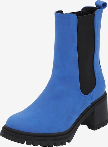 Chelsea Boots 'Thasos 018-1401' Palado en bleu : devant