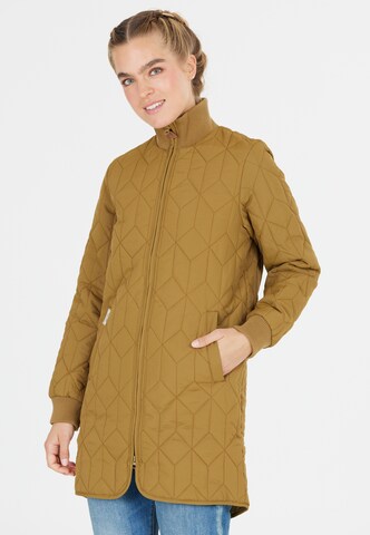 Weather Report Outdoor Coat 'Nokka' in Brown: front