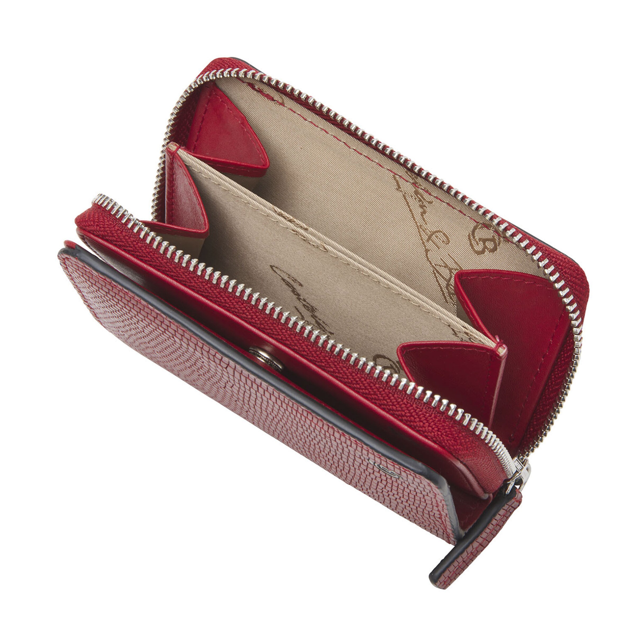 Portamonete 'Donna' di Castelijn & Beerens in rosso